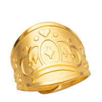왕관 돌반지 3.75g